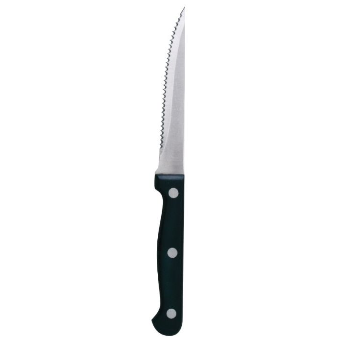 Steakmes-zwart-heft-12-stuks.