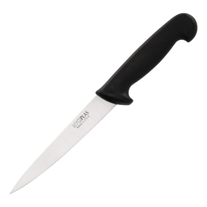 Hygiplas fileermes 15 cm zwart.