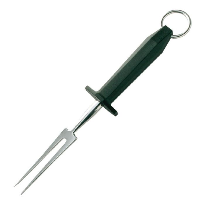 Hygiplas vleesvork 15 cm zwart.