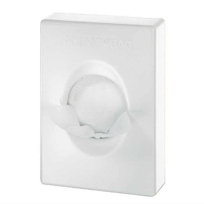 Hygiënezakjes dispenser.