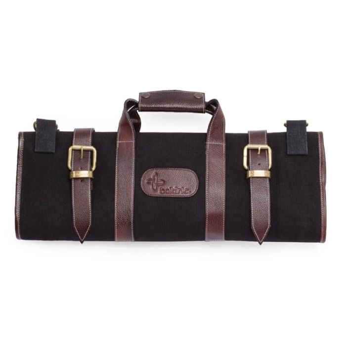 Boldric canvas messenfoedraal zwart 17-delig