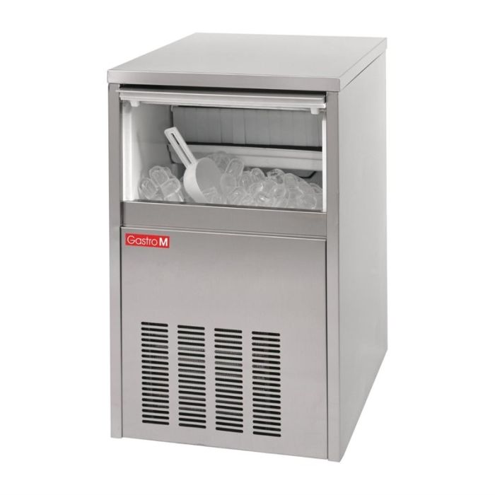 Gastro M ijsblokjesmachine 40 kg output.