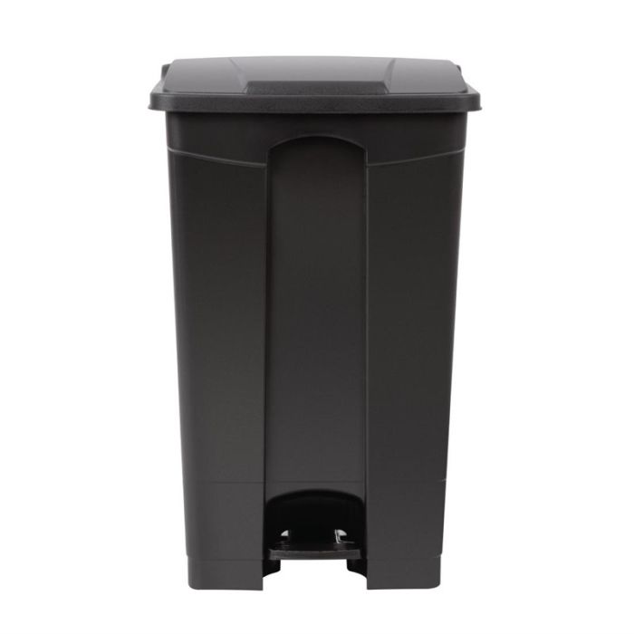 Jantex afvalemmer zwart 87L