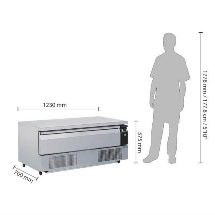 Polar compacte vries koeling.