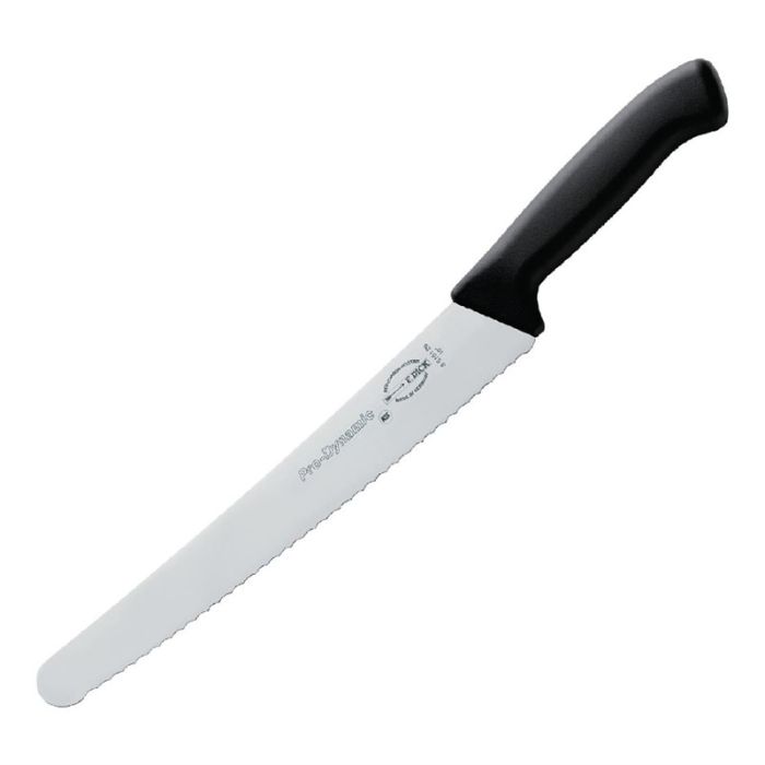Dick Pro Dynamic HACCP gekarteld bakkersmes zwart 25