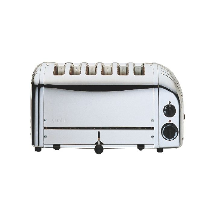 Broodrooster Dualit vario RVS 6 sleuven