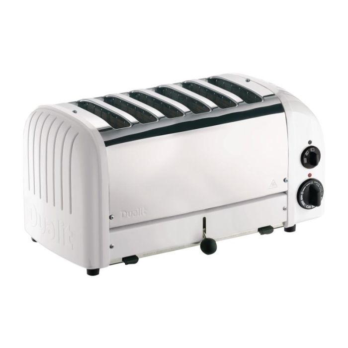 Dualit Vario broodrooster 6 sleuven wit