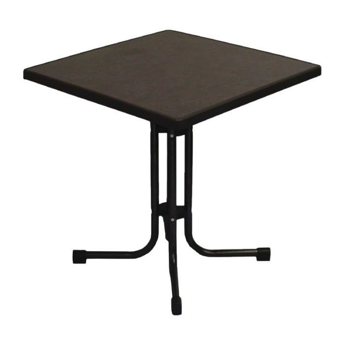Limburg Pizarra opklapbare terrastafel 70 x 70 cm.
