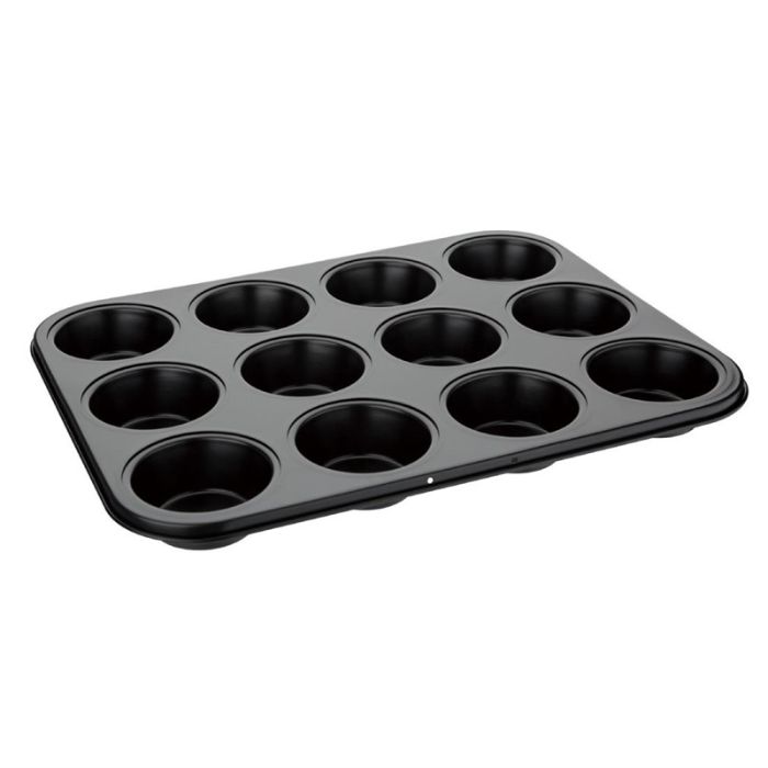 Vogue koolstofstalen anti-kleef bakvorm 12 muffins