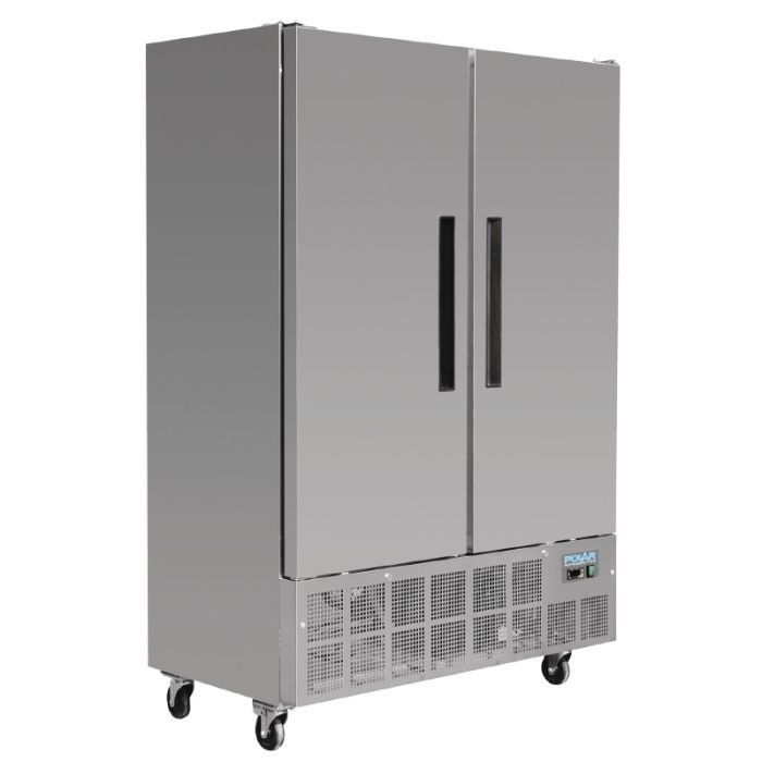 Slimline koelkast dubbeldeurs 960 liter Polar