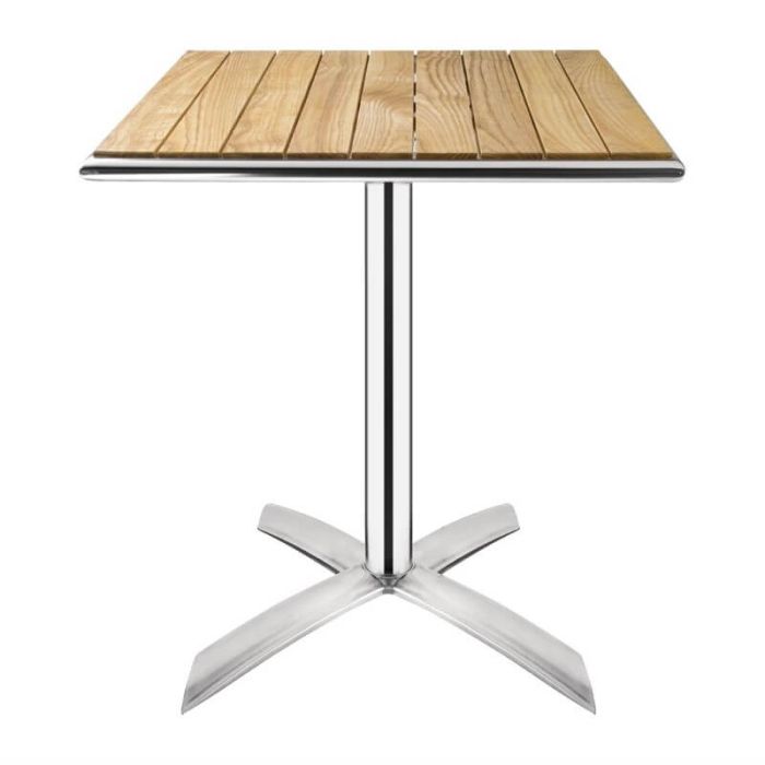 Bistrotafel opklapbaar vierkant