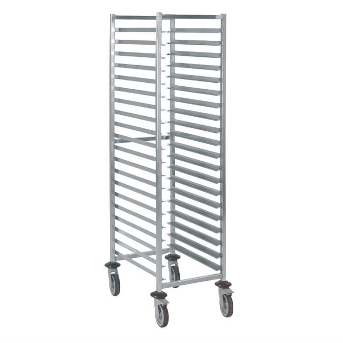 Tournus Euronorm regaalwagen met 20 etages.