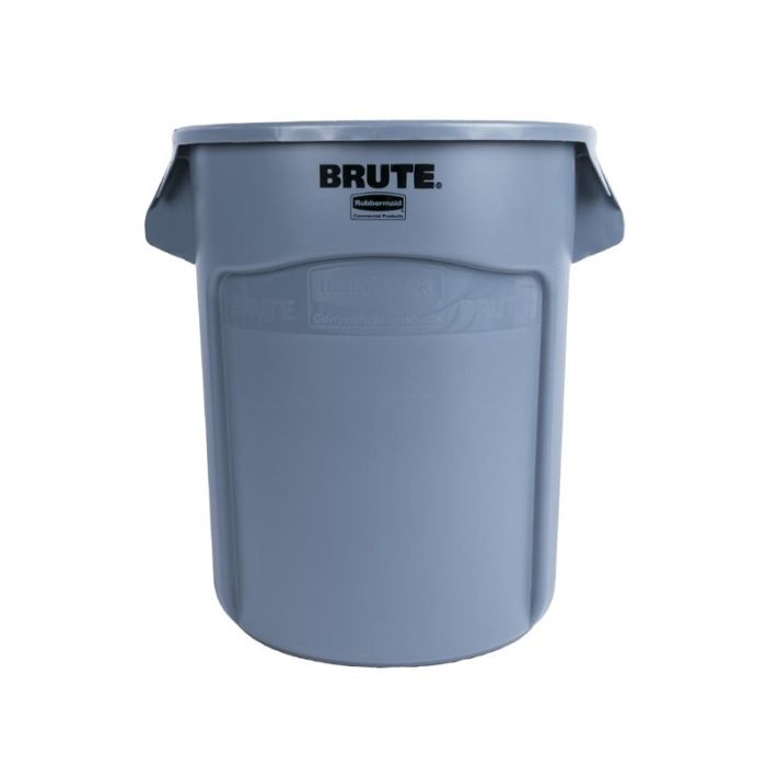 Rubbermaid Brute ronde grijze container 75 L.
