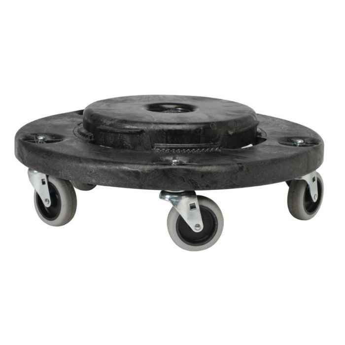 Rubbermaid Brute wielbasis.