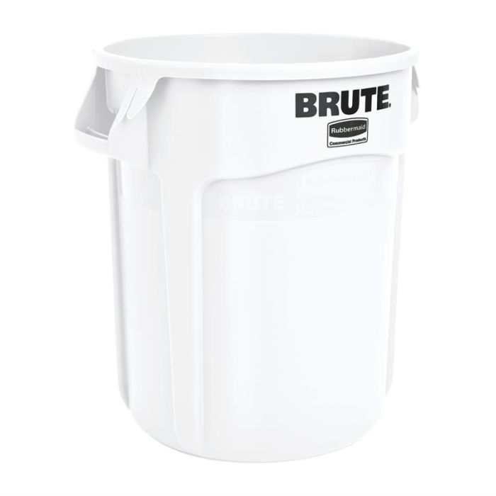 Rubbermaid Brute ronde container wit 75