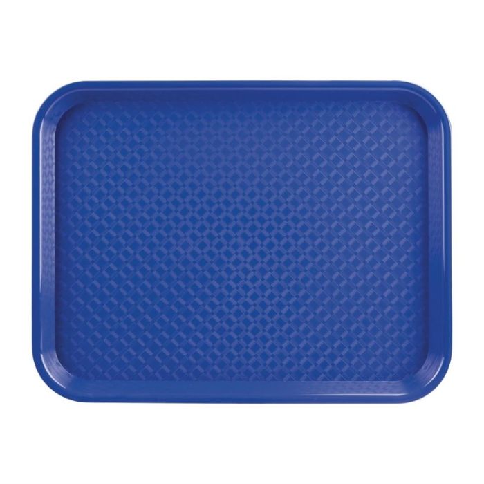 Kristallon dienblad polyprop 35x45cm blauw