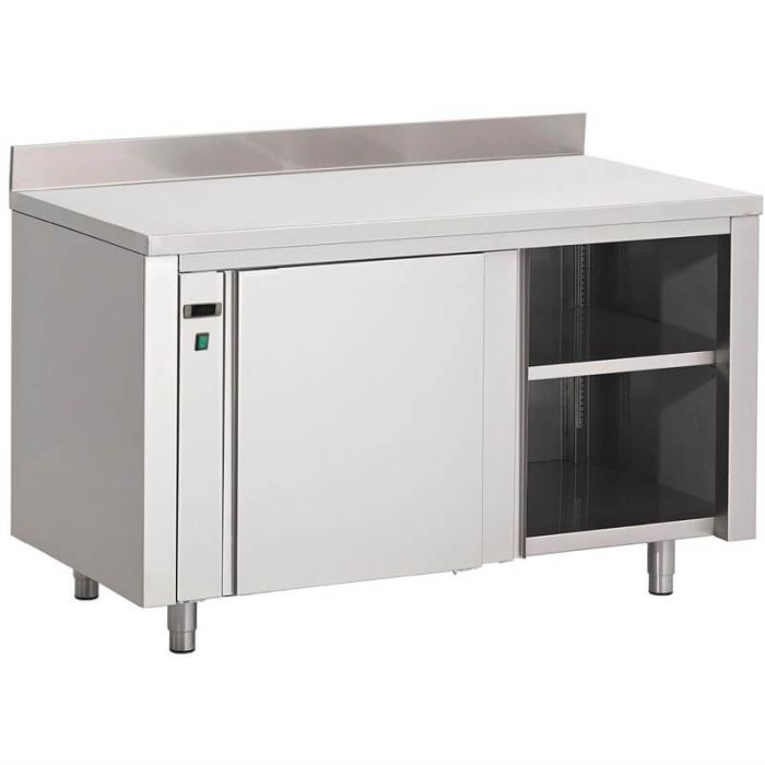 RVS warmhoudkast 180 cm