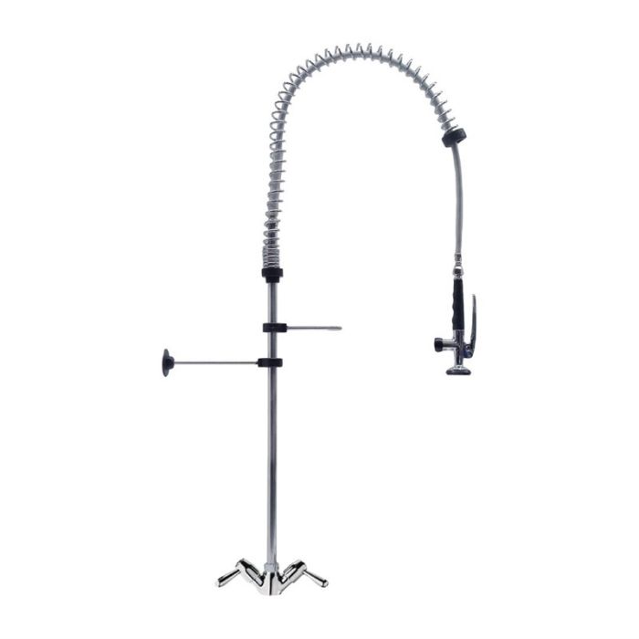 Voorspoeldouche hoog model monobloc