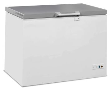Vrieskist met RVS deksel 305 liter .