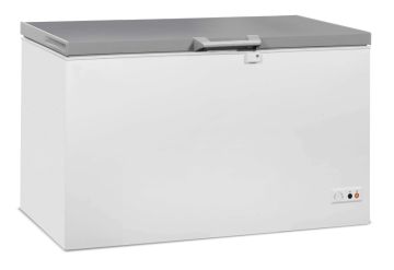 Vrieskist met RVS deksel 407 liter .