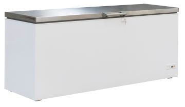 Vrieskist met RVS deksel 635 liter.