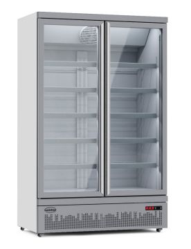 Koelkast 2 glasdeuren JDE-1000R.