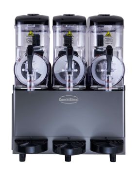 Slushmachine van 3 x 12 liter.