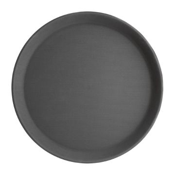 Kristallon polypropyleen antislip dienblad rond 35,6 cm.