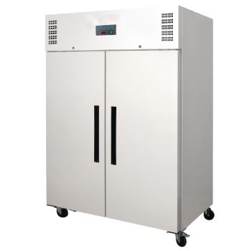 Polar 2 deurs horeca vrieskast 1152 liter wit.