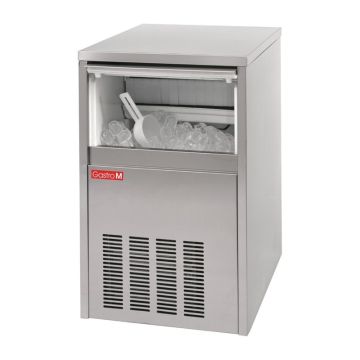 Gastro M ijsblokjesmachine 28 kg output.