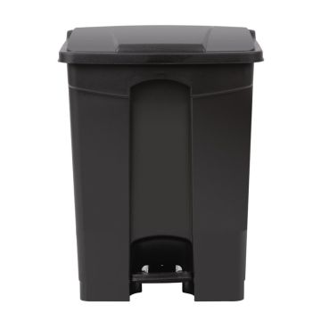 Jantex afvalemmer zwart 65L