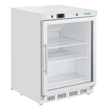Display koelkast met glazen deur 150 liter.