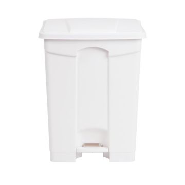 Jantex afvalemmer wit 65L