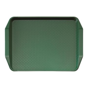 Cambro polypropyleen fastfood dienblad groen 43 x 30 cm
