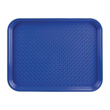 Kristallon dienblad blauw 34,5 x 26,5 cm