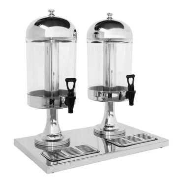 Drankdispenser dubbel model voor buffet 