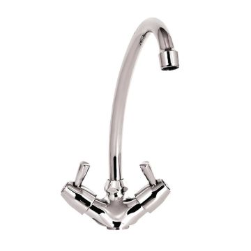 Monobloc mengkraan met 90 graden hendels en kraan van 20cm