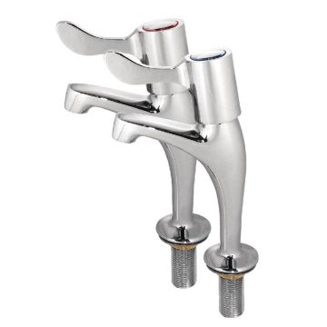 Vogue kraan met hendel (Set van 2 stuks).