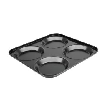 Vogue koolstofstalen anti-kleef Yorkshire pudding vorm