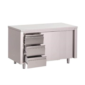 rvs-werktafel-met-laden-en-deuren-150-cm