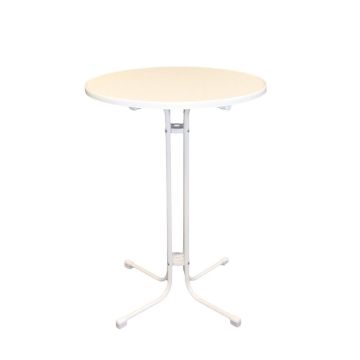 Monaco witte statafel 80 cm voor horeca.