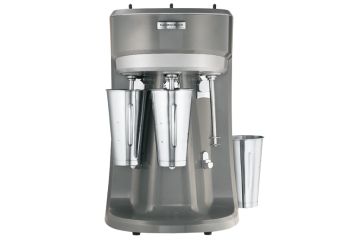 Spilmixer horeca drievoudig Hamilton beach met 3 bekers.
