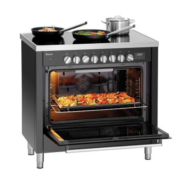Inductiefornuis met oven 6K-EBMF.