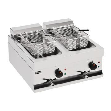 Lincat friteuse 2 x 9 liter.