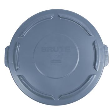 Brute deksel 121 liter grijs.