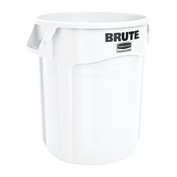 Rubbermaid Brute ronde container wit 75