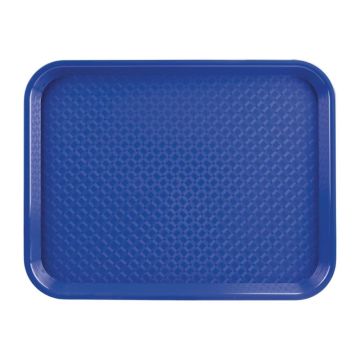 Kristallon dienblad polypropyleen 35 x 45 cm blauw.