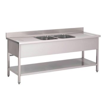 rvs-spoeltafel-2-bakken-midden-200-cm