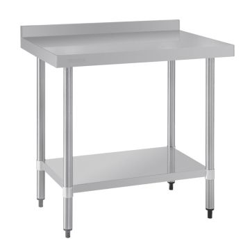 goedkope werktafel 90 x 60 x 90 cm met opstand.