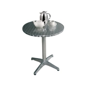 aluminium-ronde-bistrotafel